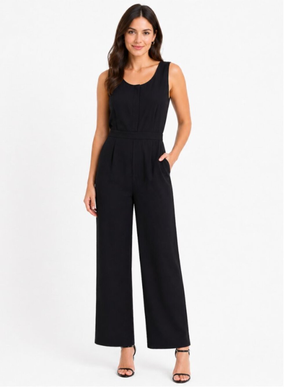 COLUMBIA Sleeveless Black Jumpsuit - M